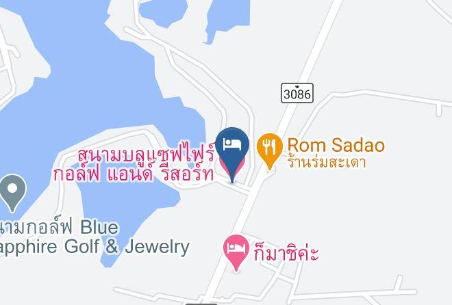 Amphoe Bo Phloi - Blue Sapphire Golf And Resort Maps