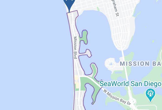 San Diego - Blue Sea Beach Hotel Maps