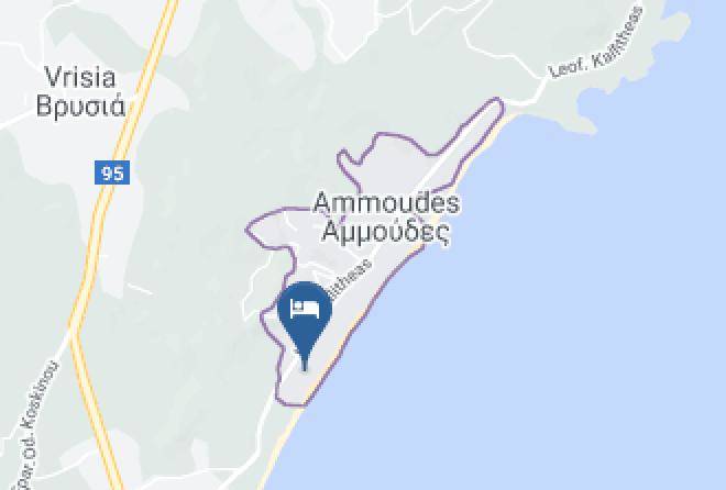 Blue Sea Beach Resort Map