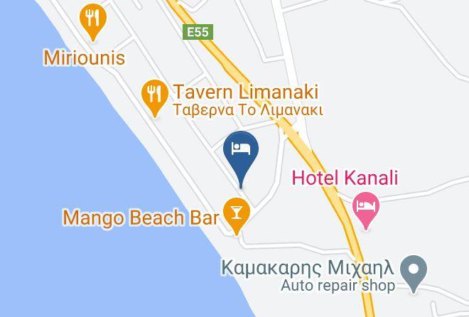 Preveza - Blue Sea Hotel Maps