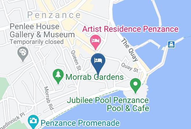 Cornwall - Blue Seas Hotel Maps