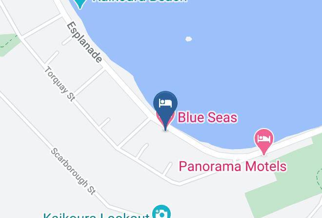 Kaikoura - Blue Seas Motel Maps