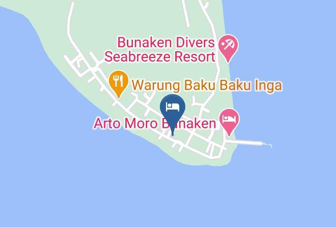 Kota Manado - Blue Shark Divers Bunaken Maps
