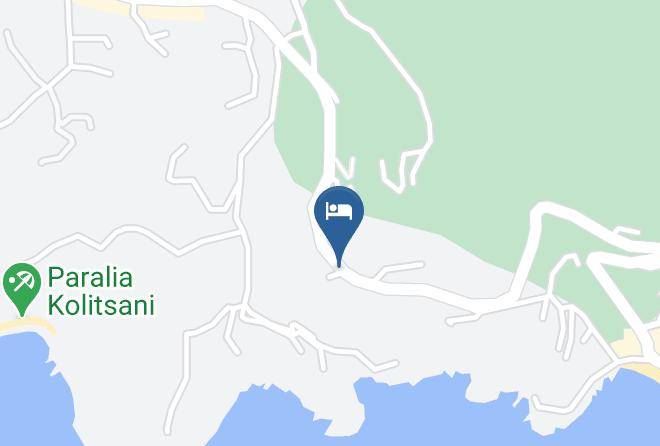 Thira - Blue Sky Hotel Maps
