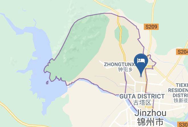 Jinzhou - Blue Sky Hotel Maps