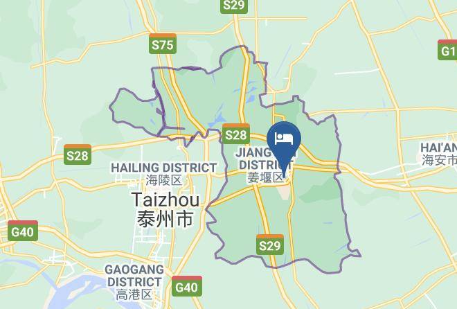 Taizhou - Blue Sky Hotel Maps