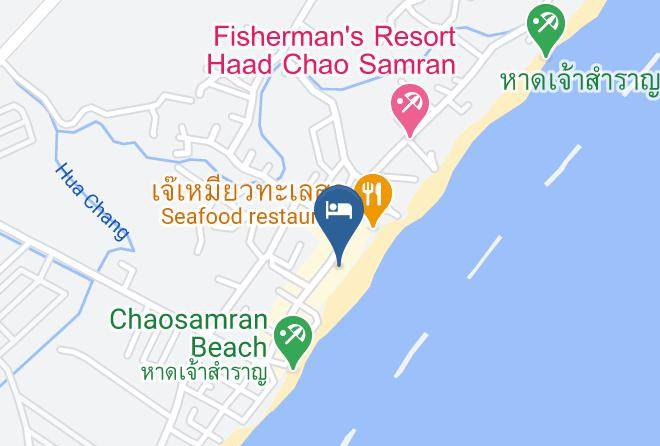 Amphoe Mueang Phetchaburi - Blue Sky Resort Hadchaosamran Maps