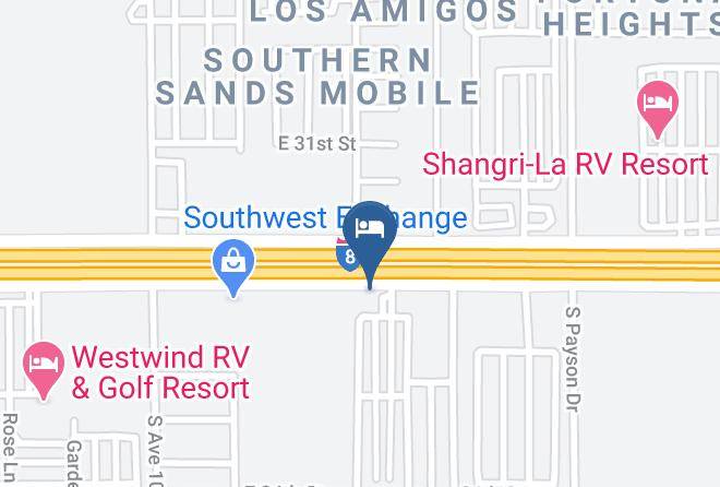 Yuma - Blue Sky Rv Resort Maps