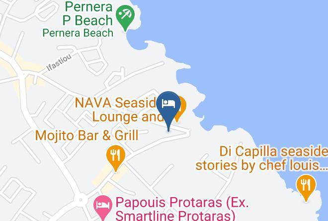Cyprus - Blue Spice Restaurant Maps