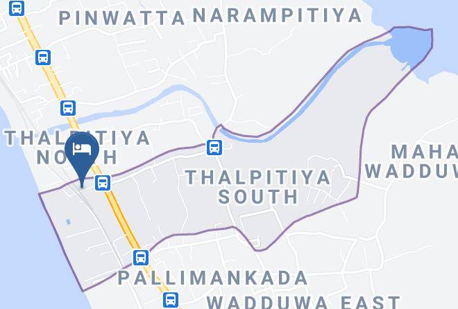 Colombo - Blue Spring Hotel Maps