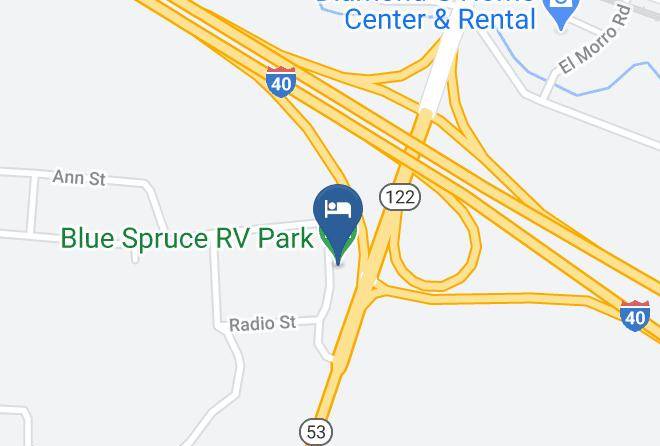 Cibola - Blue Spruce Rv Park Maps