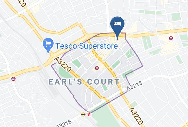 London - Blue Star Hotel Maps