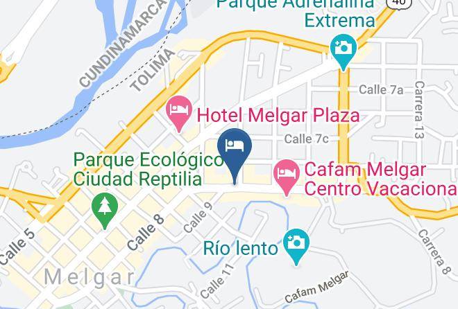 Melgar - Blue Star Hotel Maps