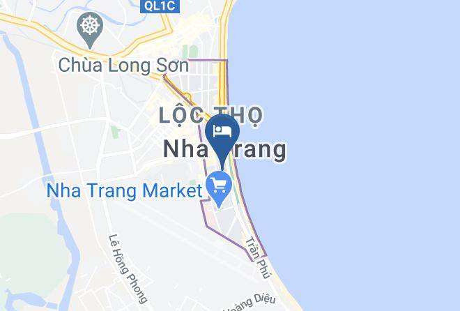 Nha Trang - Blue Star Hotel Maps