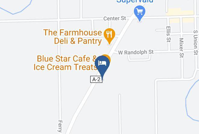 Allegan County - Blue Star Motel Maps