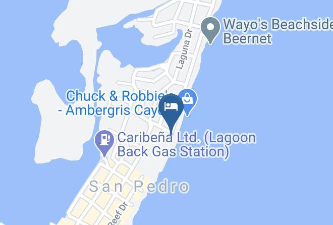 Belize - Blue Tang Inn Maps