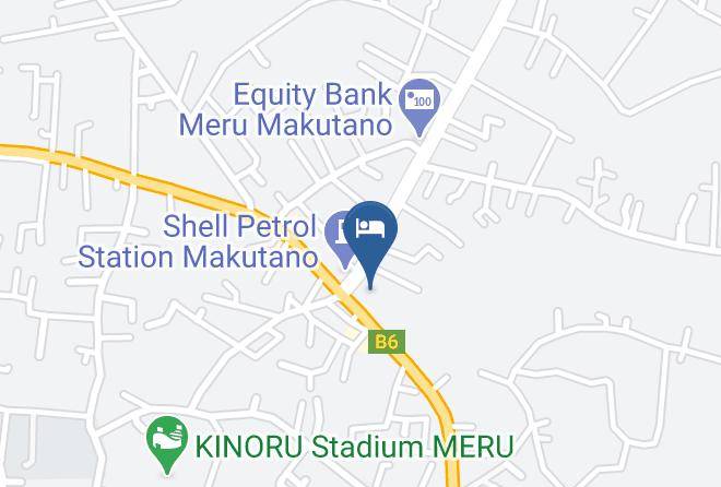 Meru - Blue Towers Hotel Maps