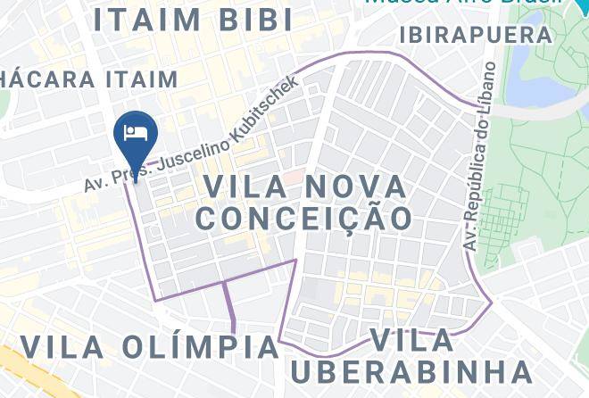 Sao Paulo Itaim Bibi - Blue Tree Premium Faria Lima Maps