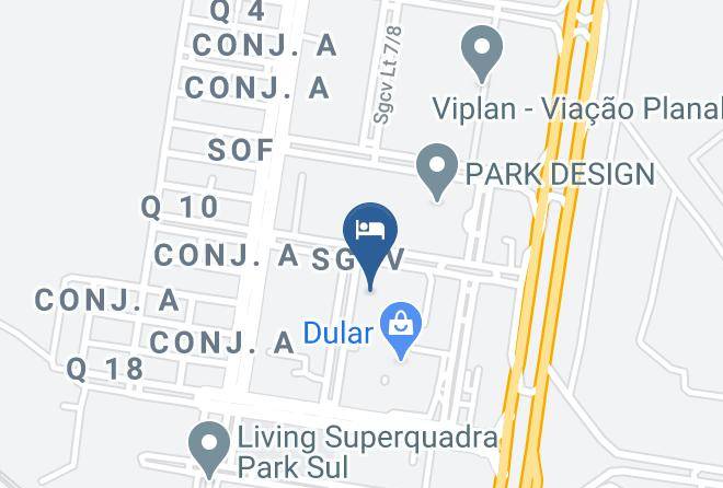 Guara - Blue Tree Premium Jade Brasilia Maps