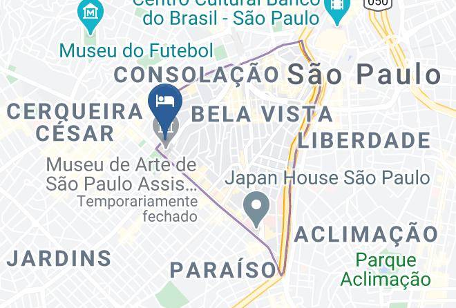 Sao Paulo Jardim Bela Vista - Blue Tree Premium Paulista Maps