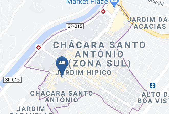 Sao Paulo Santo Amaro - Blue Tree Premium Verbo Divino Maps