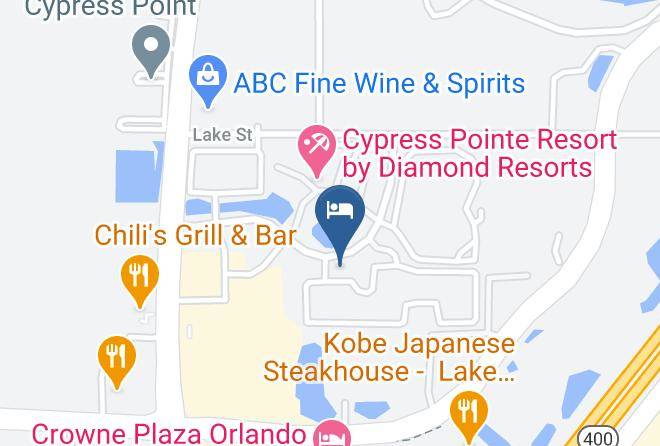 Blue Tree Resort Map