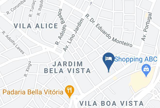 Santo Andre - Blue Tree Towers All Suites Santo Andre Maps