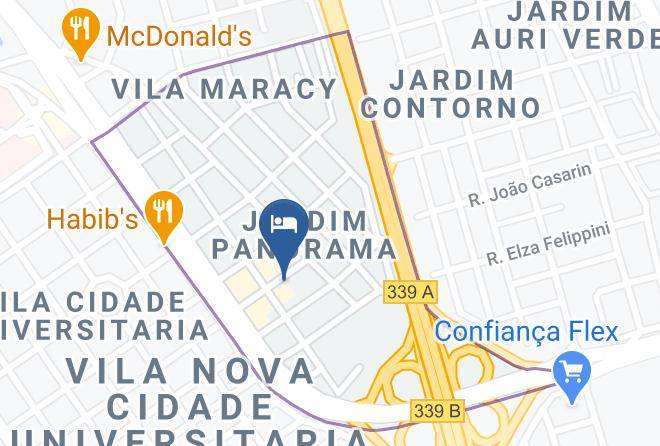 Bauru - Blue Tree Towers Bauru Maps