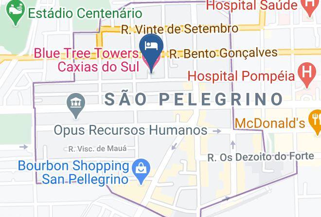 Caxias Do Sul - Blue Tree Towers Caxias Do Sul Maps