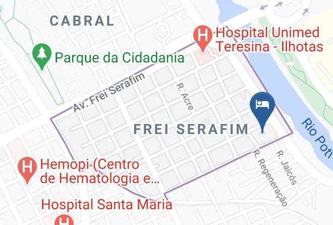 Teresina - Blue Tree Towers Rio Poty Maps