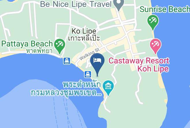 Mueang Satun District - Blue Tribes Garden Beach Resort Maps