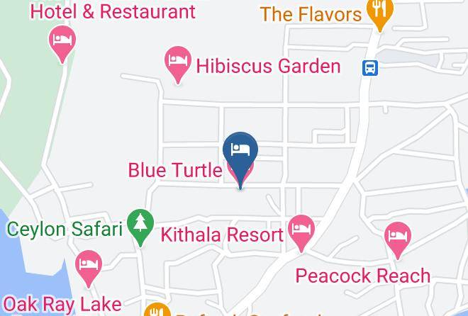 Galle - Blue Turtle Hotel Maps