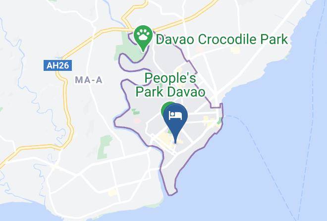 Davao Del Sur - Blue Velvet Hotel & Cafe Maps