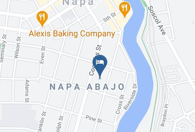 Napa - Blue Violet Mansion Maps