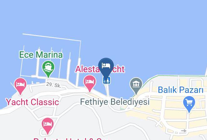 Fethiye - Blue Voyage Yacht Charter Maps