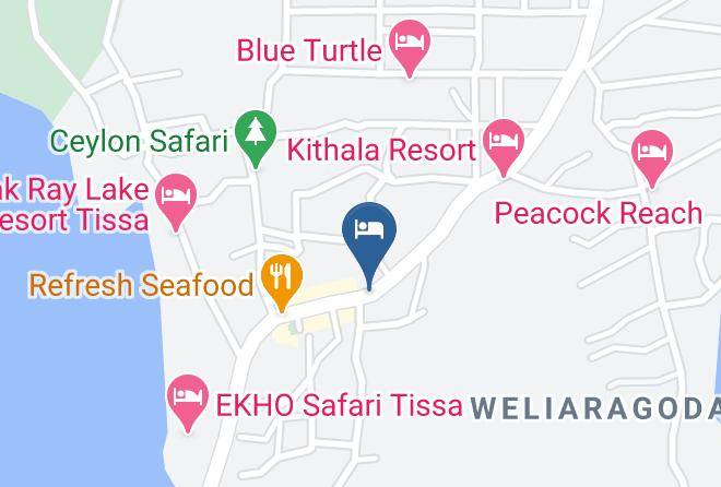 Galle - Blue Water Lily Yala Maps