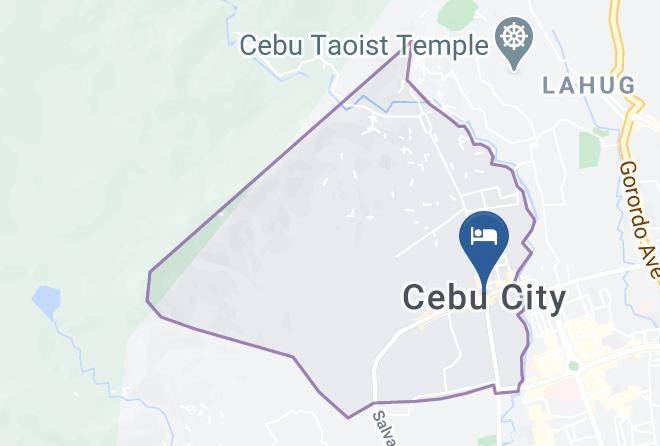 Cebu - Blue Waters Beach Resort And Hotel Maps