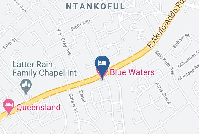 Shama Ahanta East - Blue Waters Hotel Maps