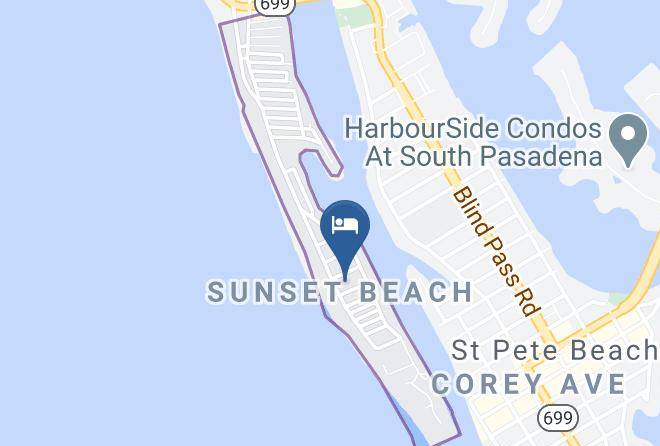 Pinellas - Blue Waters Treasure Island Maps