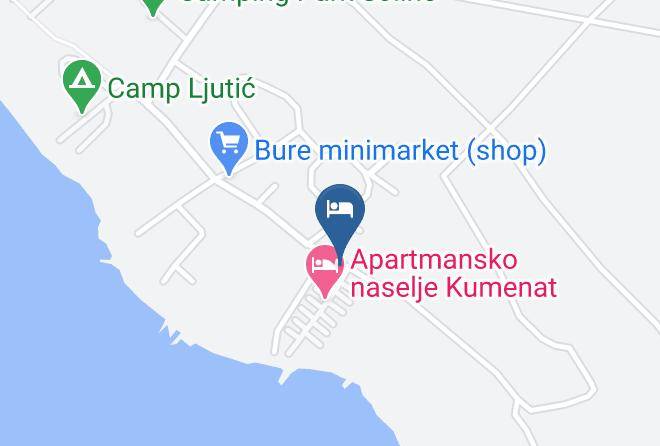 Biograd Na Moru - Blue Wave Mobile Home Maps