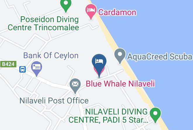Trincomalee - Blue Whale Nilaveli Maps