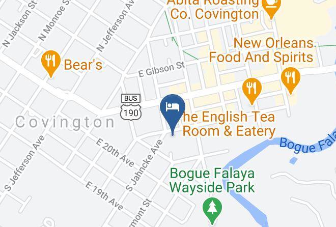 St Tammany Par - Blue Willow Bed And Breakfast Maps