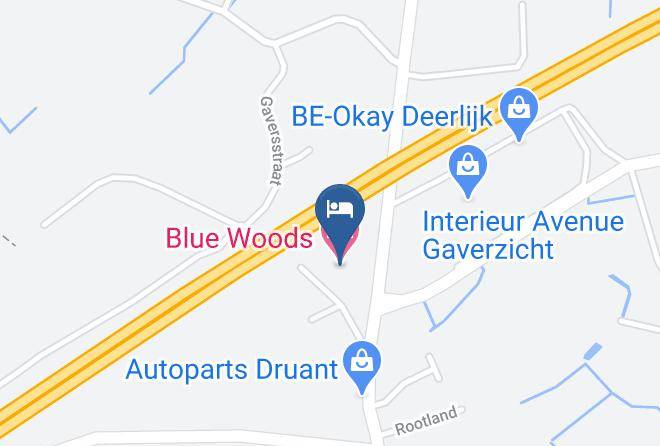 West Flanders - Blue Woods Hotel Maps