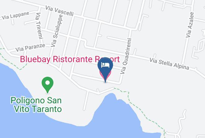 Bluebay Ristorante Resort Map