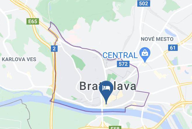 Bratislava - BlueBell Hotel Maps