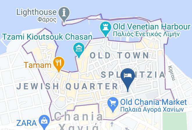 Khania - Bluebell Luxury Suites Maps