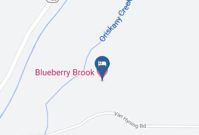 Blueberry Brook Map