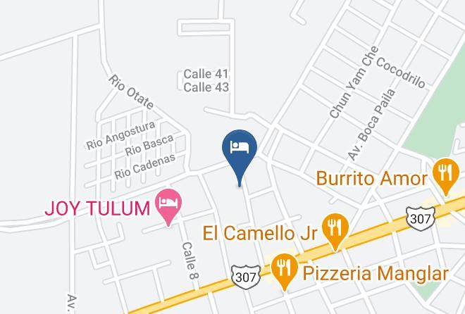 Tulum - Blueberry Condo Tulum Maps
