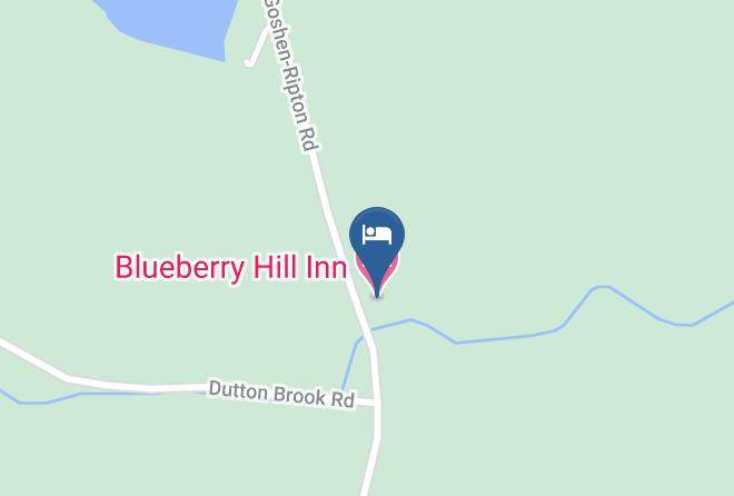 Blueberry Hill Inn Map