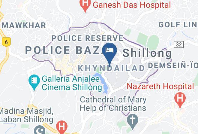 Shillong - Blueberry Inn Maps